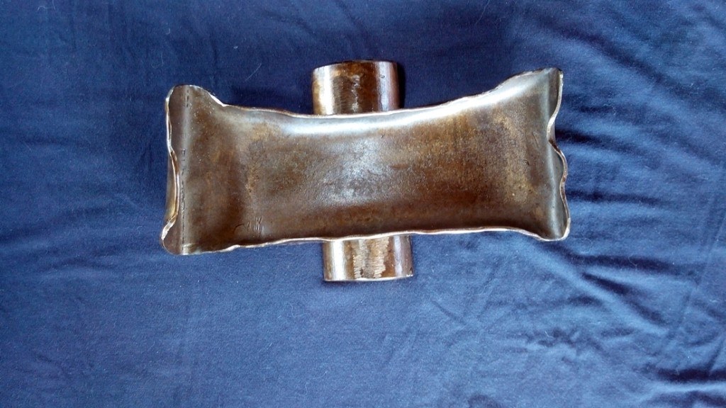 Ashtray wrought iron